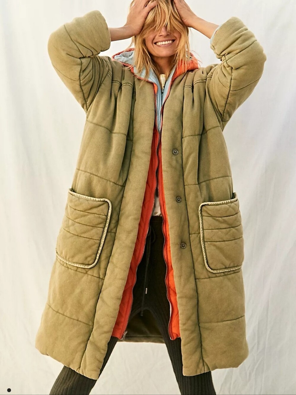 Free People Dolman Duvet Coat